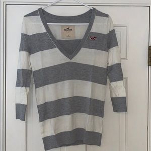 Hollister 3/4 sleeve shirt